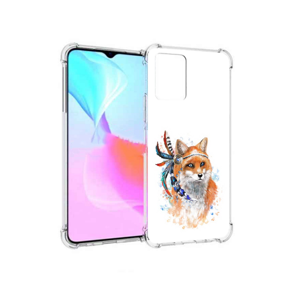 

Чехол MyPads Tocco для Vivo Y33s инду лиса (PT226981.417.377), Прозрачный, Tocco