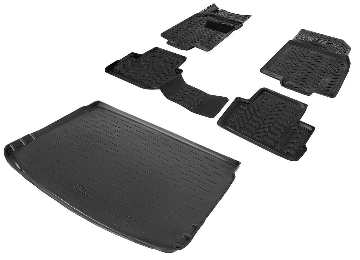 

Коврики салона, багажника AutoFlex Nissan Qashqai II Рос. сборка 15-21, без крепежа, K9410301-2