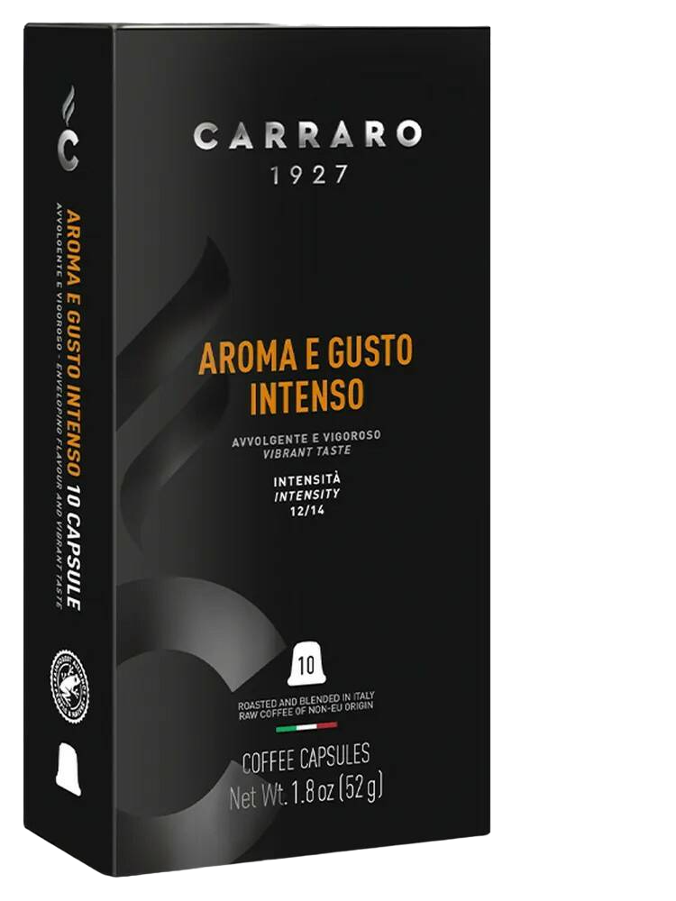 

Капсулы для кофемашин Carraro Aroma E Gusto Intenso 10шт