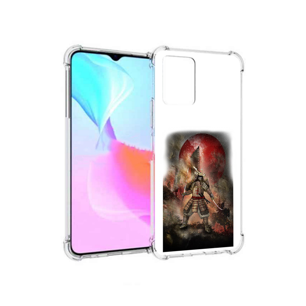

Чехол MyPads Tocco для Vivo Y33s китайскийвоин (PT226981.417.388), Прозрачный, Tocco