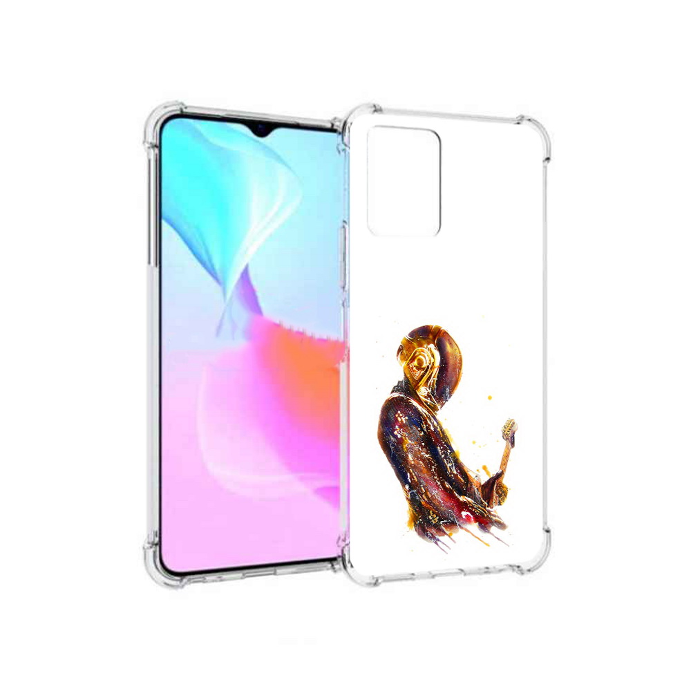 

Чехол MyPads Tocco для Vivo Y33s космо-музыкант (PT226981.417.393), Прозрачный, Tocco