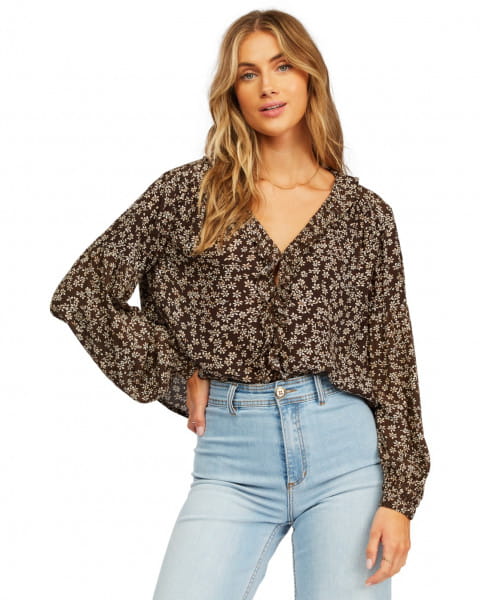 

Блуза женская Billabong Z3TP14-BIF1-328 коричневая XS, Коричневый, Z3TP14-BIF1-328
