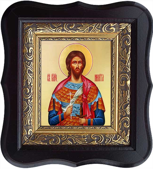 

Никита Готфский великомученик. Икона на холсте.