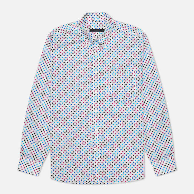 Мужская рубашка SOPHNET. Pattern Big B.D. белый, Размер S
