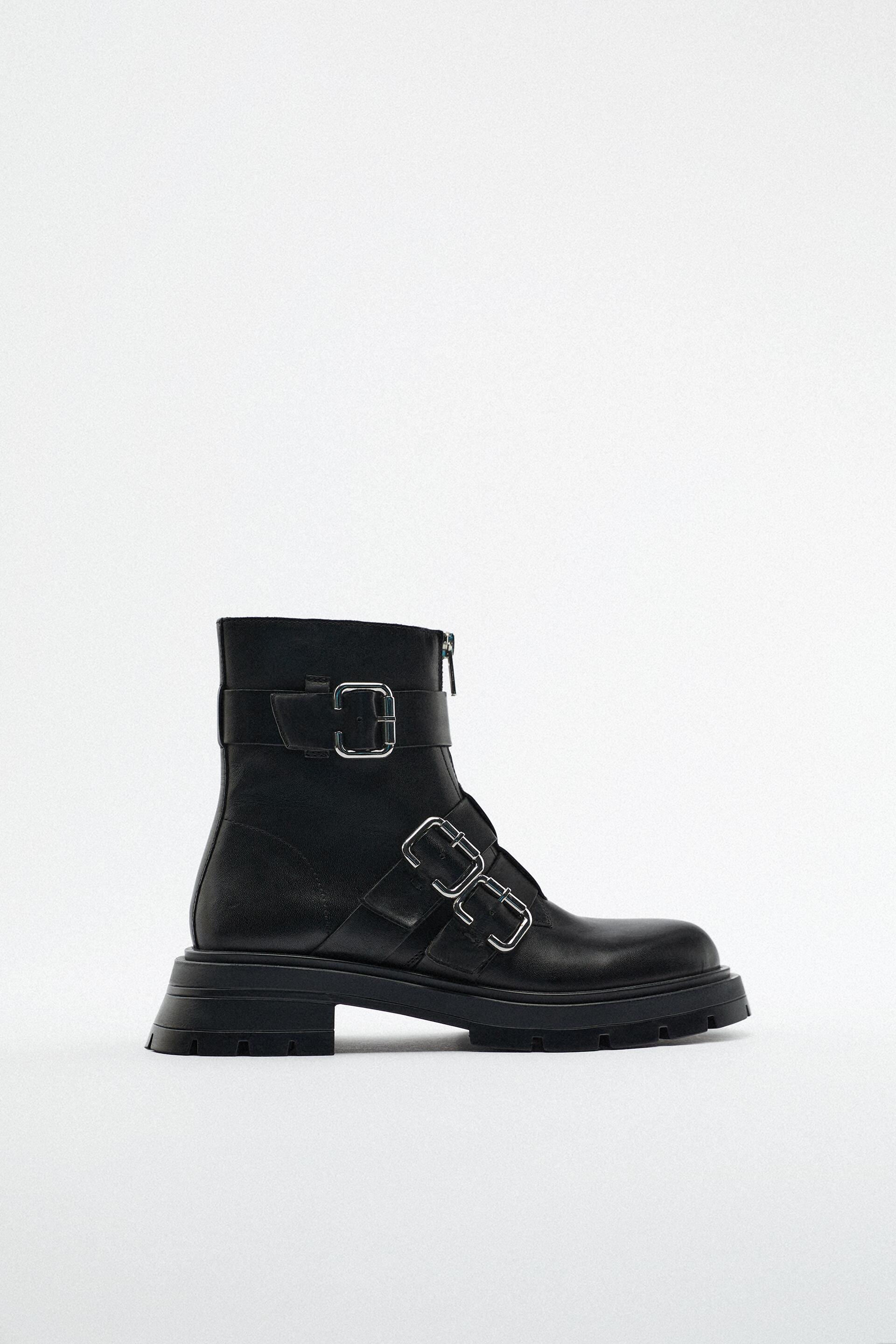 

Ботинки женские ZARA 177662 черные 40 RU (доставка из-за рубежа), 177662