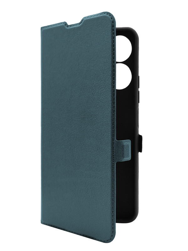 

Чехол-книжка Brozo на Xiaomi Redmi 13 зеленый опал, Xiaomi Redmi 13