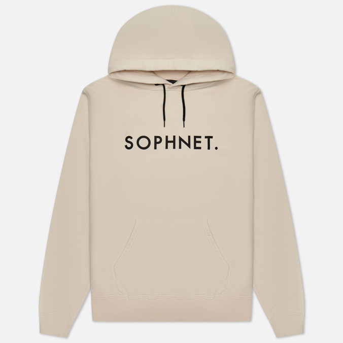 Мужская толстовка SOPHNET. Logo Hoodie белый, Размер XL