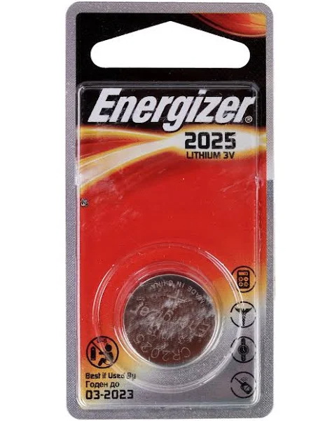 Батарейка energizer cr2025-1bl lithium для брелока сигнализации