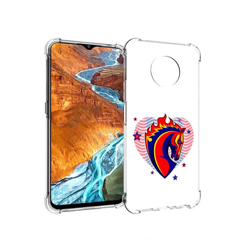 

Чехол MyPads Tocco для Nokia G300 ФК ЦСЛ Лошадь (PT224563.108.180), Прозрачный, Tocco