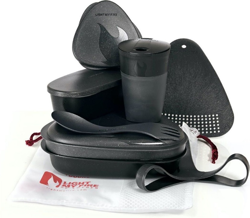 фото Набор походной посуды light my fire mealkit bio 7 предметов, slaty black