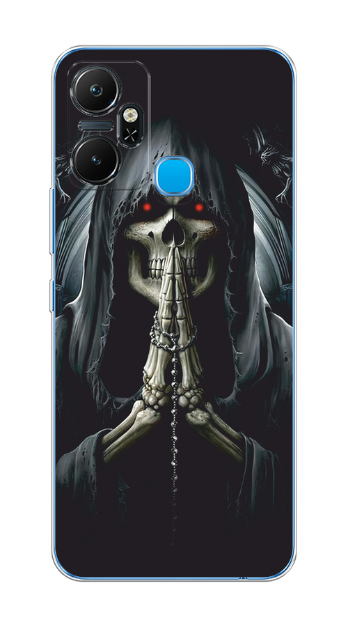 

Чехол на Infinix Smart 6 Plus "Молитва", Серый, 3102350-1