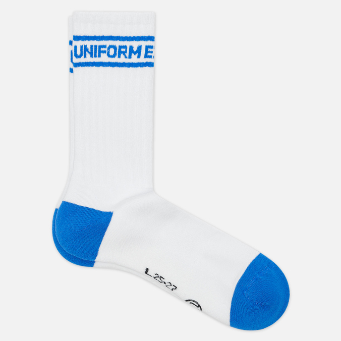 

Носки uniform experiment Line Middle синий, Размер  EU, Line Middle