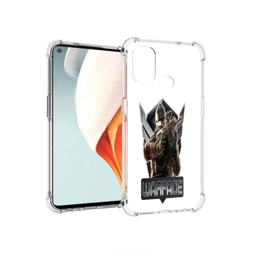 

Чехол MyPads Tocco для OnePlus Nord N100 игра про войну (PT227045.141.374), Прозрачный, Tocco