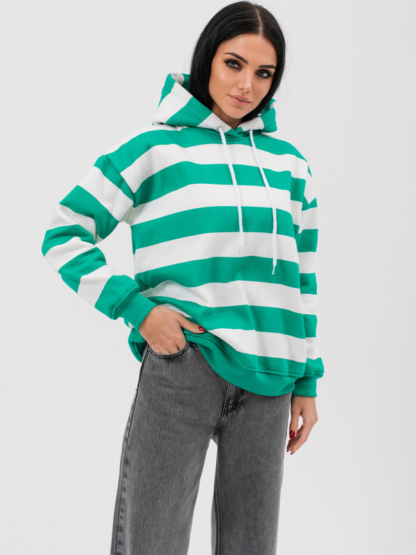 

Худи женское Little Secret 022056 зеленое One Size, 022056