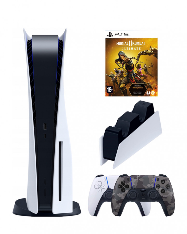 Игровая приставка Sony PlayStation 5 + Mortal Kombat 11 Ultimate