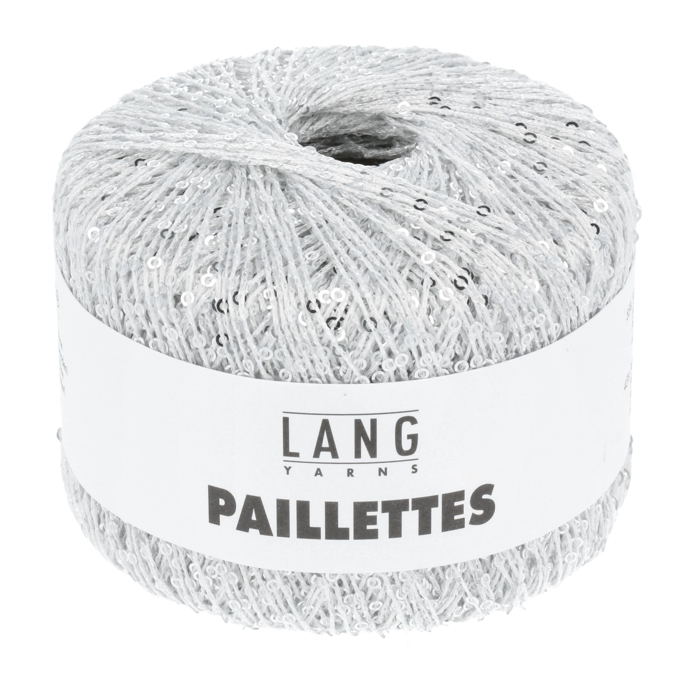 

Пряжа Lang Yarns Paillettes пайетки 25 г Швейцария 39.0001, Серебристый, Paillettes