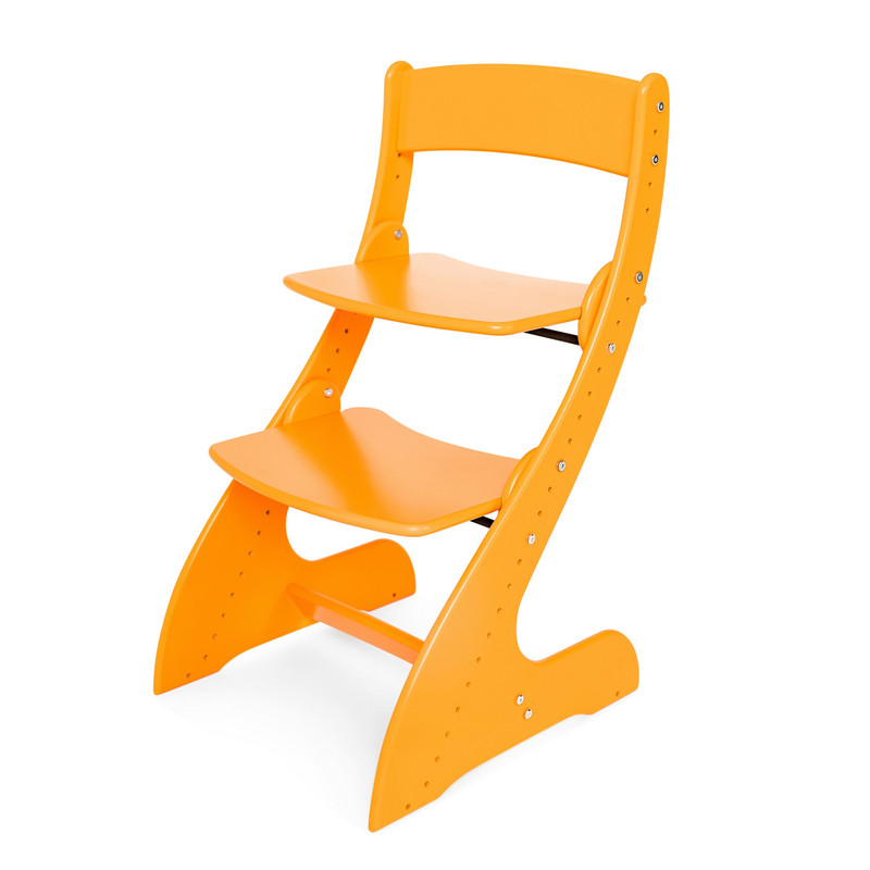 Растущий стул Друг Кузя оранжевый стул сириус 425×465×850 мм хром оранжевый