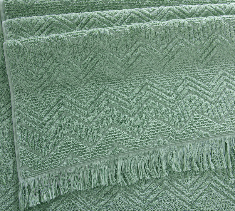 Полотенце махровое Бавария ментол (70х140) Текс-Дизайн