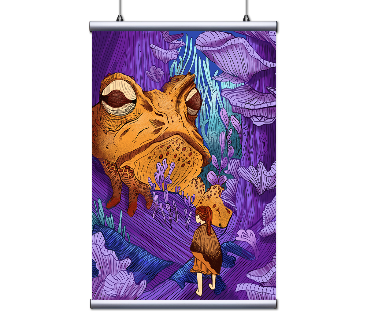 

Постер интерьерный Poly Print Art P02000562/S/2 40х50 см. без рамки