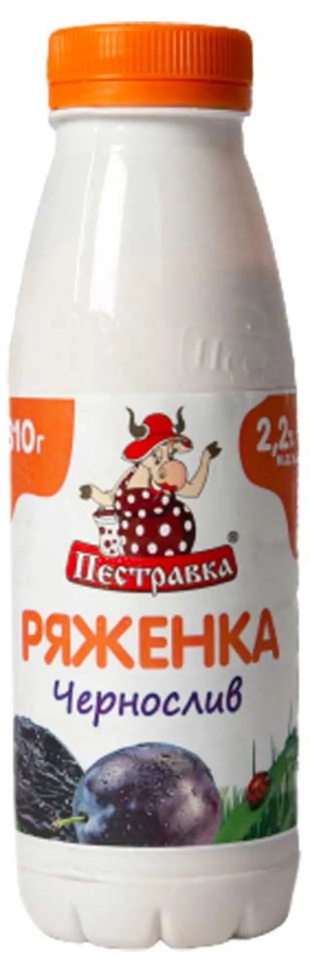 

Ряженка Пестравка Чернослив 2,2% 310 г