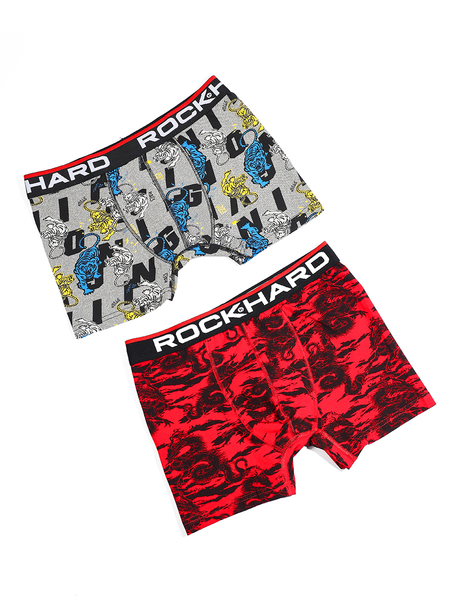 

Комплект трусов мужских Baziator Rockhard1 серых M, Rockhard1