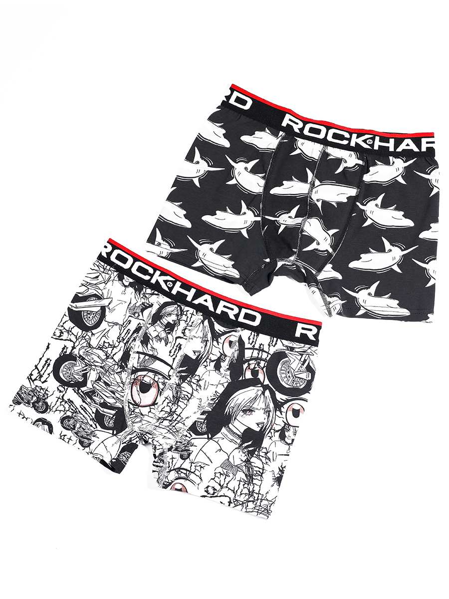

Комплект трусов мужских Baziator Rockhard1 белых M, Rockhard1