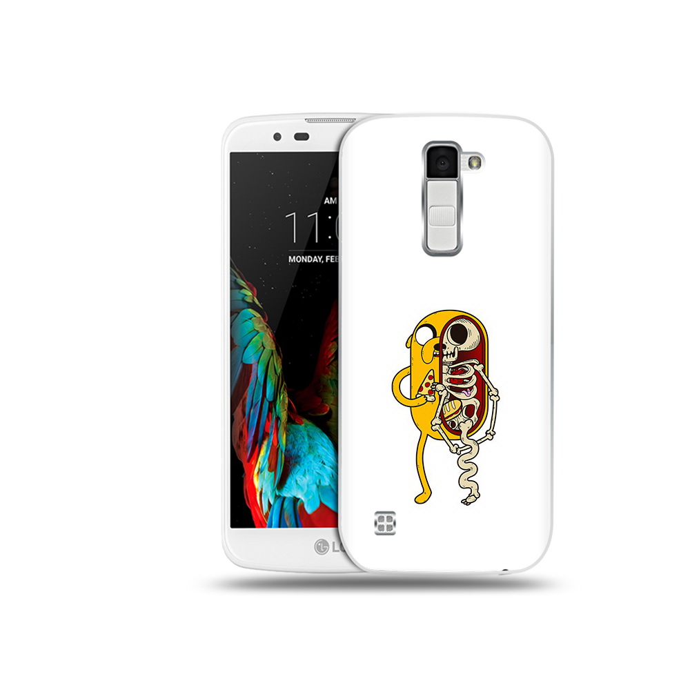 

Чехол MyPads Tocco для LG K10 Джейк скелет (PT30014.80.64), Прозрачный, Tocco