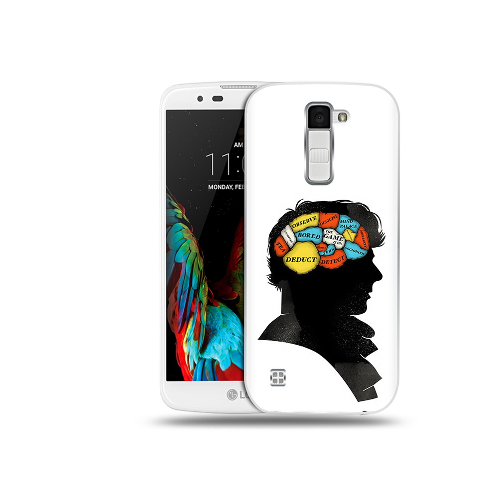 

Чехол MyPads Tocco для LG K10 темный рисунок (PT30014.80.640), Прозрачный, Tocco