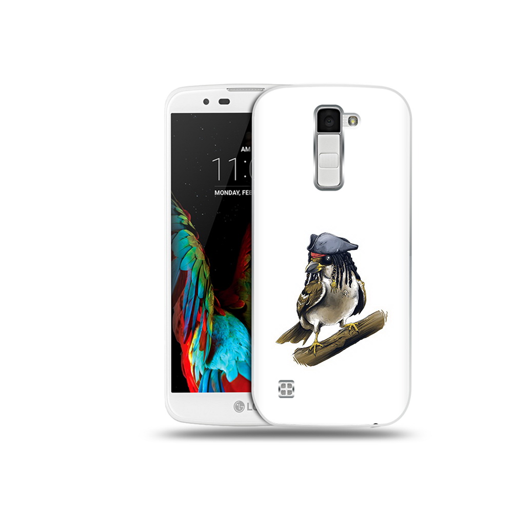 

Чехол MyPads Tocco для LG K10 Джек воробей (PT30014.80.65), Прозрачный, Tocco