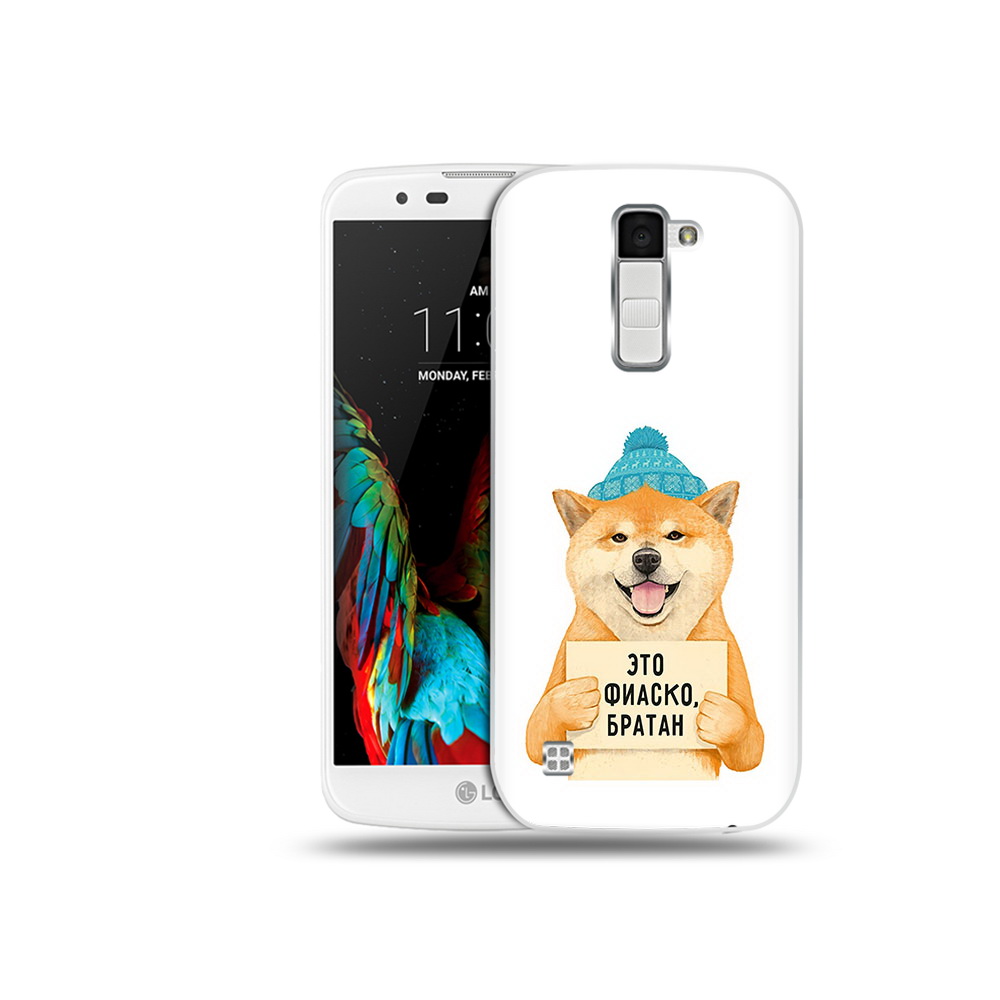 

Чехол MyPads Tocco для LG K10 фиаско (PT30014.80.656), Прозрачный, Tocco