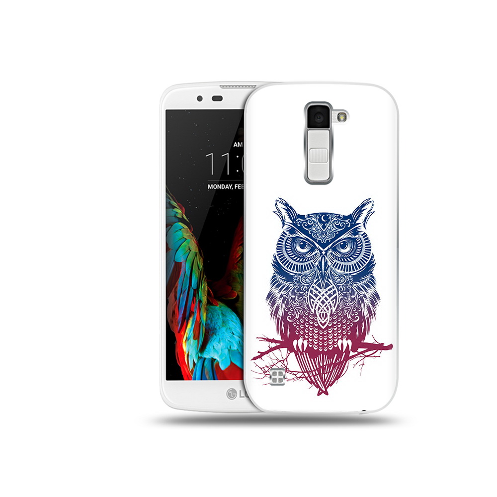 

Чехол MyPads Tocco для LG K10 хиппи сова (PT30014.80.664), Прозрачный, Tocco