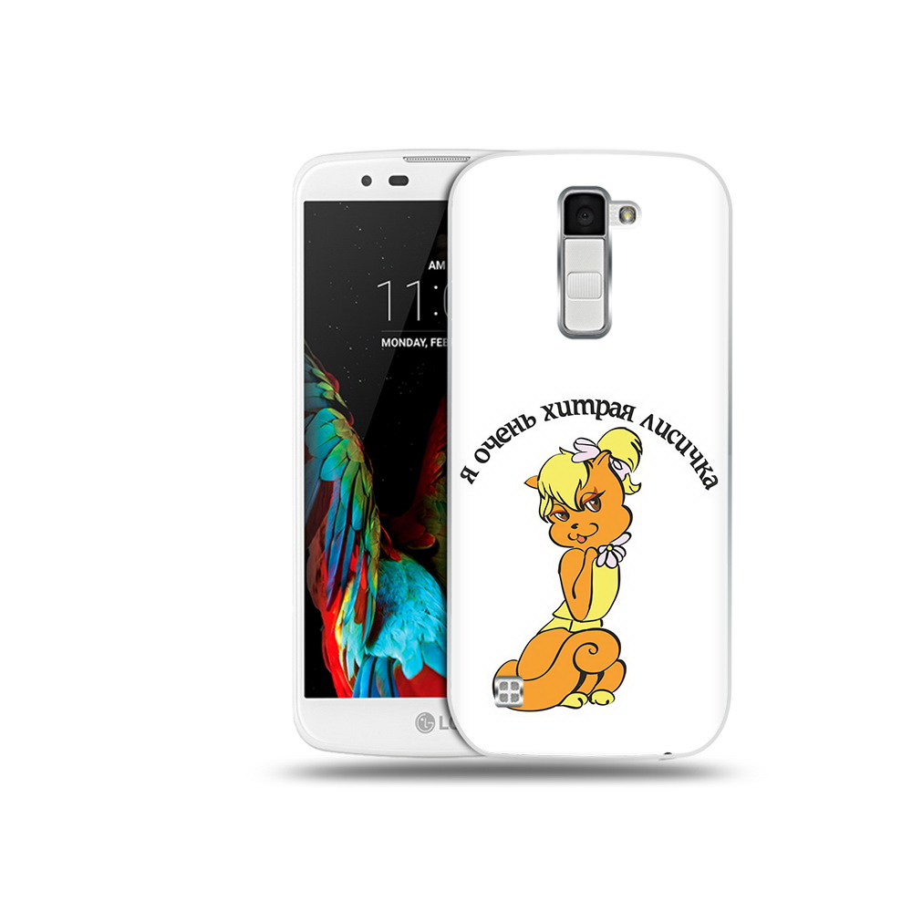 

Чехол MyPads Tocco для LG K10 хитрая лиса (PT30014.80.665), Прозрачный, Tocco