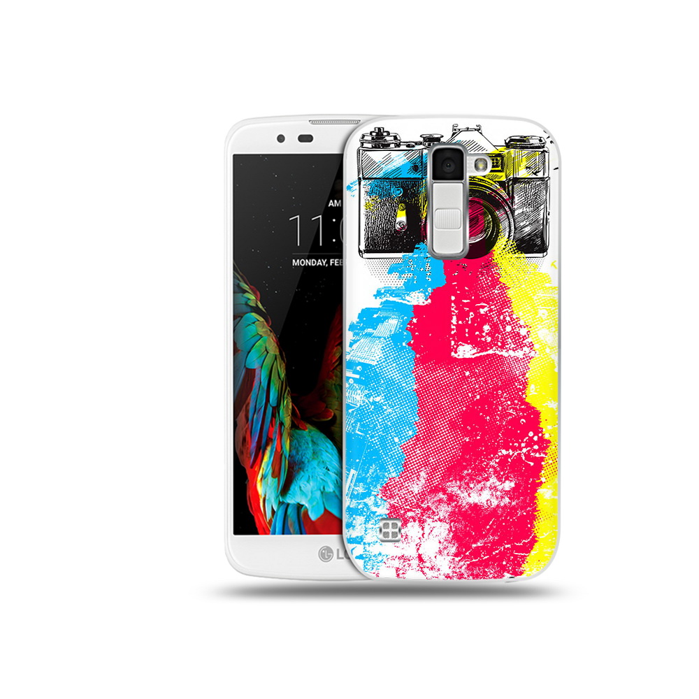 

Чехол MyPads Tocco для LG K10 цветной фотоаппарат (PT30014.80.668), Прозрачный, Tocco