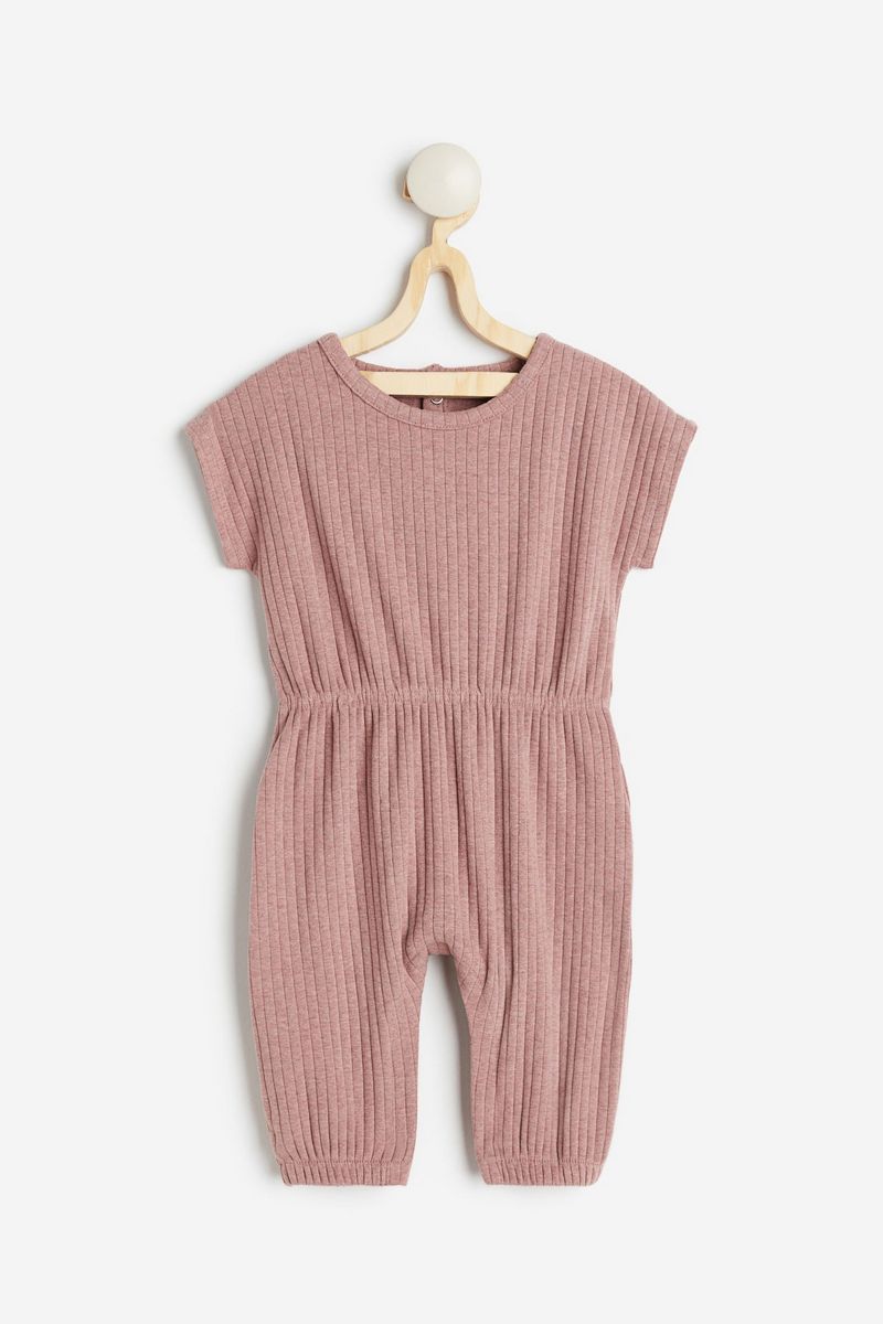

Комбинезон детский H&M 1128764, Темно-розовый меланж, 104, 1128764