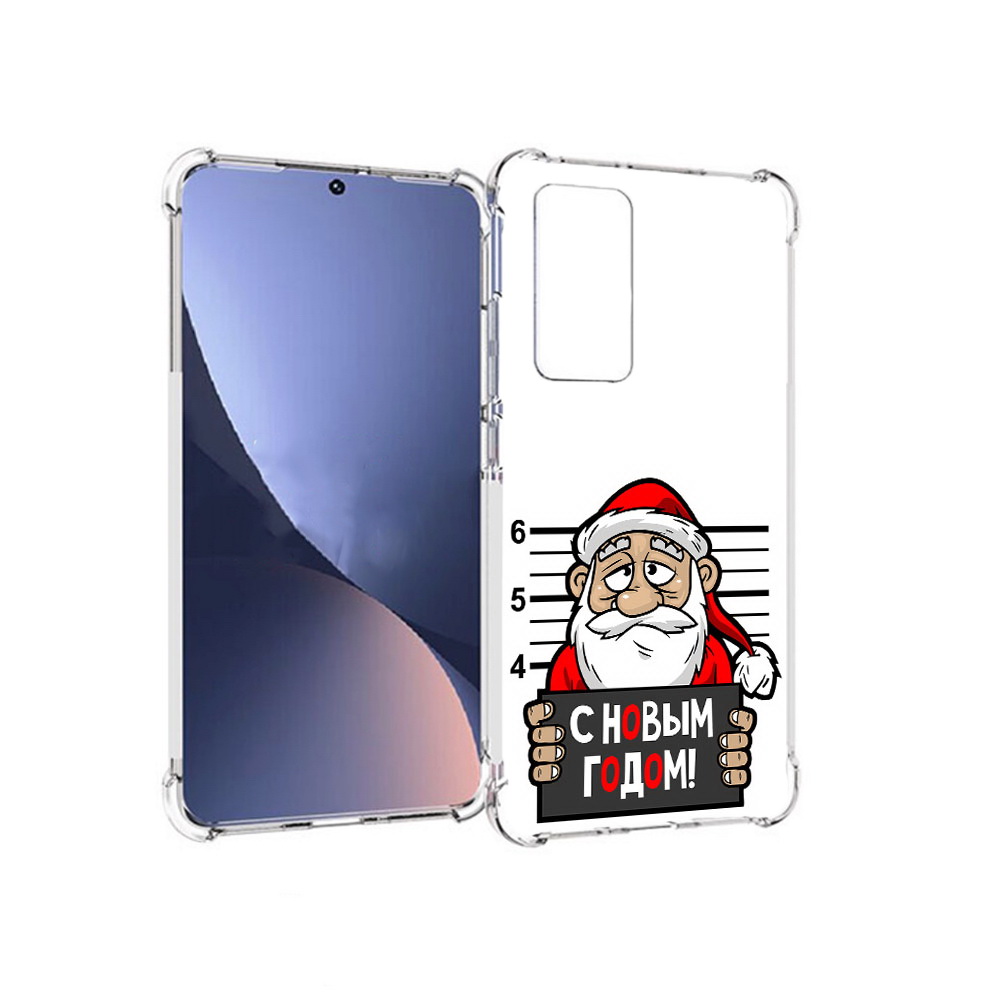 

Чехол MyPads Tocco для Xiaomi 12 ДМ с новым годом заключенный (PT226952.288.59), Прозрачный, Tocco