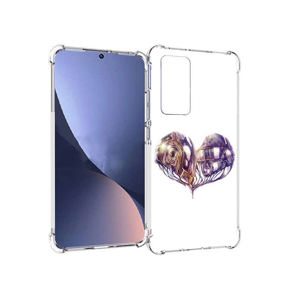 

Чехол MyPads Tocco для Xiaomi 12 сердце абстракция (PT226952.288.596), Прозрачный, Tocco