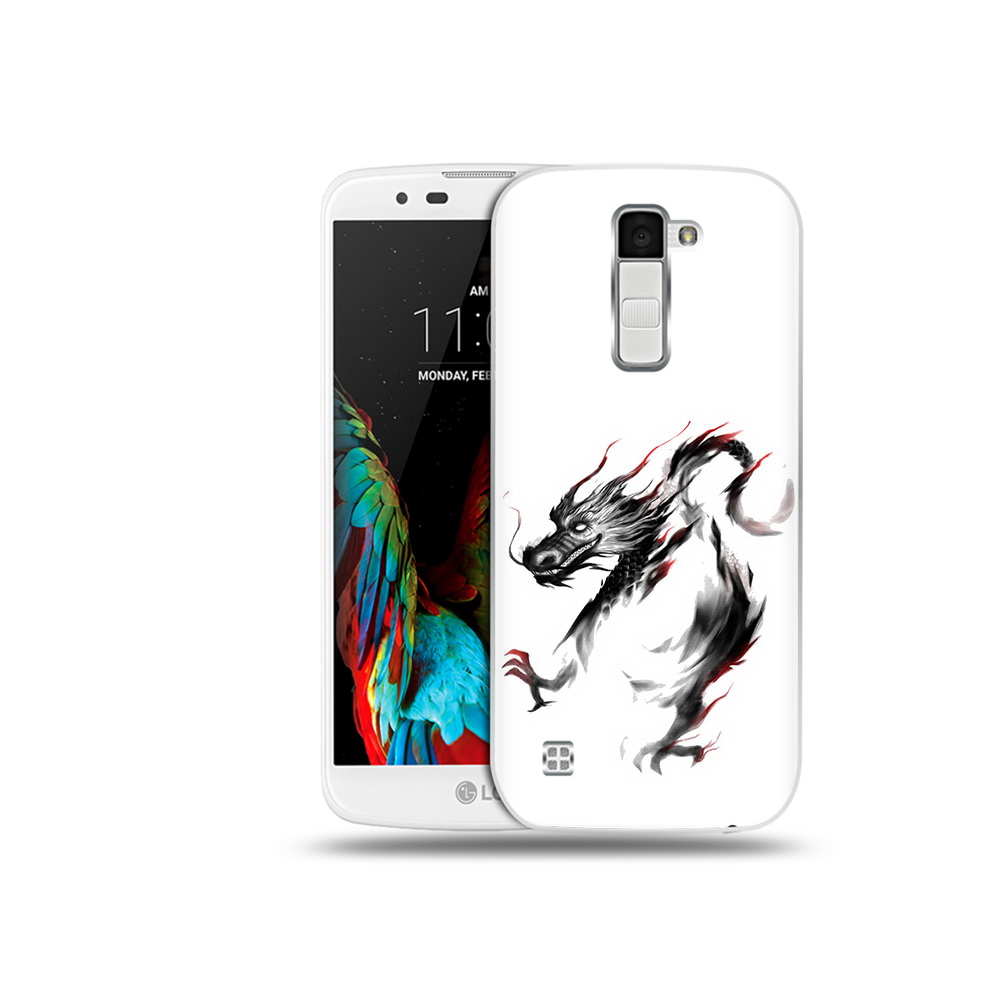 

Чехол MyPads Tocco для LG K10 черный дракон (PT30014.80.690), Прозрачный, Tocco