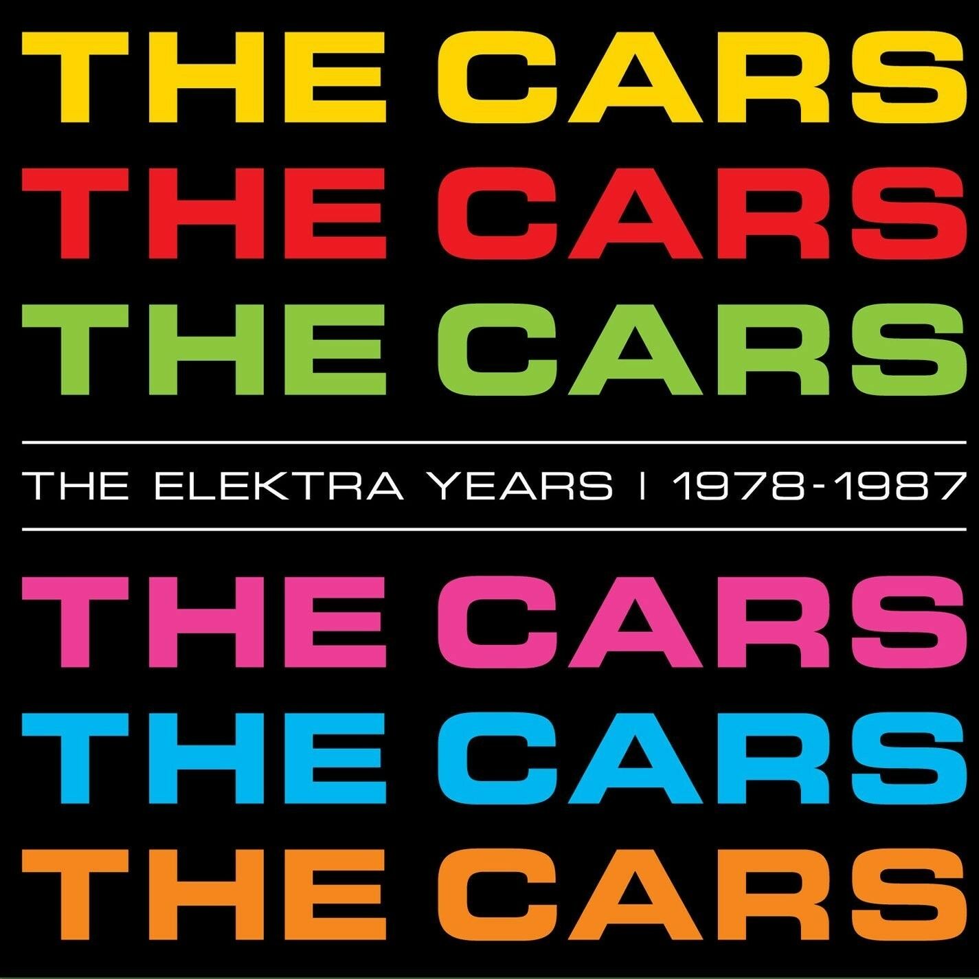 фото The cars the elektra years 1978 -1987 (coloured vinyl box set) rhino