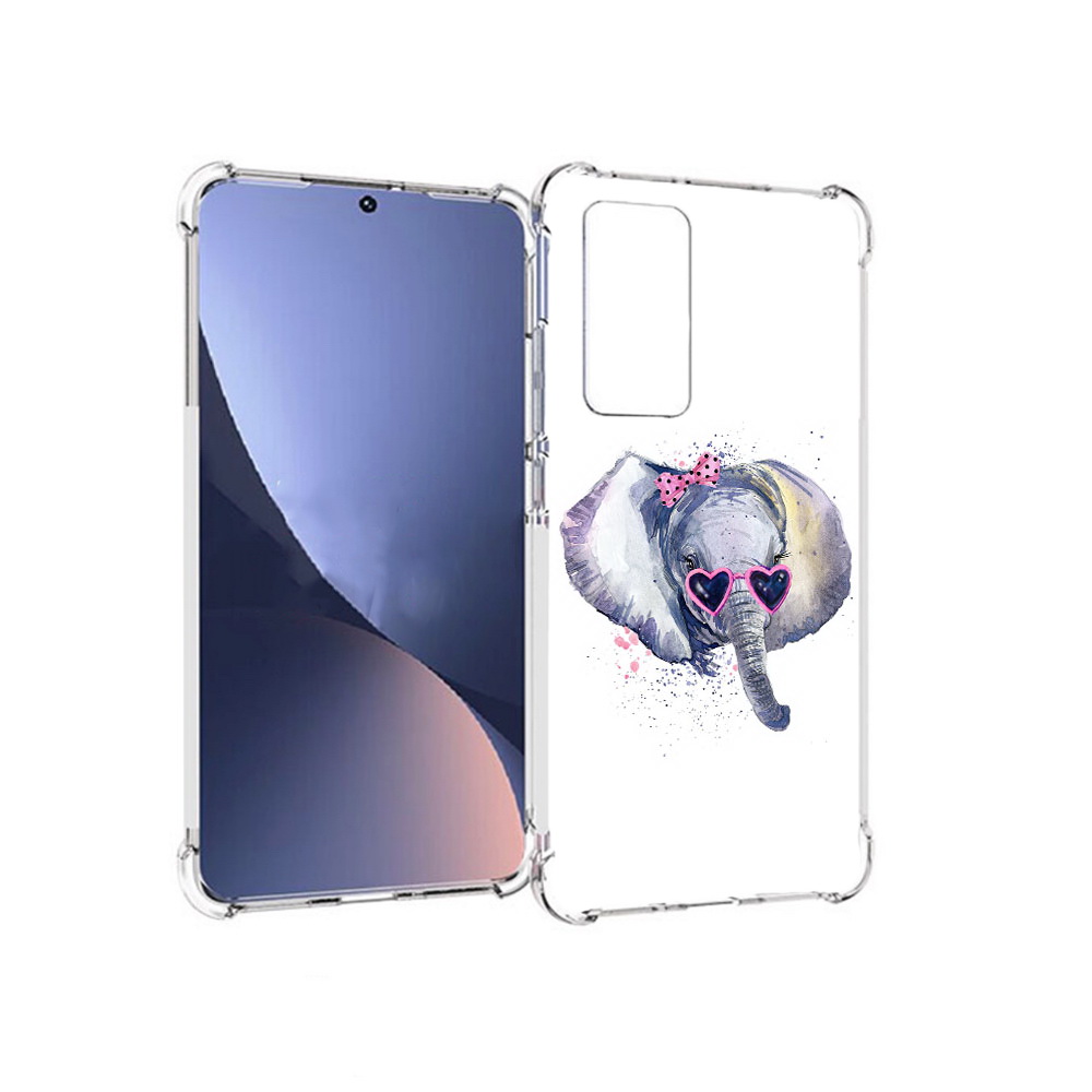 

Чехол MyPads Tocco для Xiaomi 12 слоник в очках (PT226952.288.608), Прозрачный, Tocco