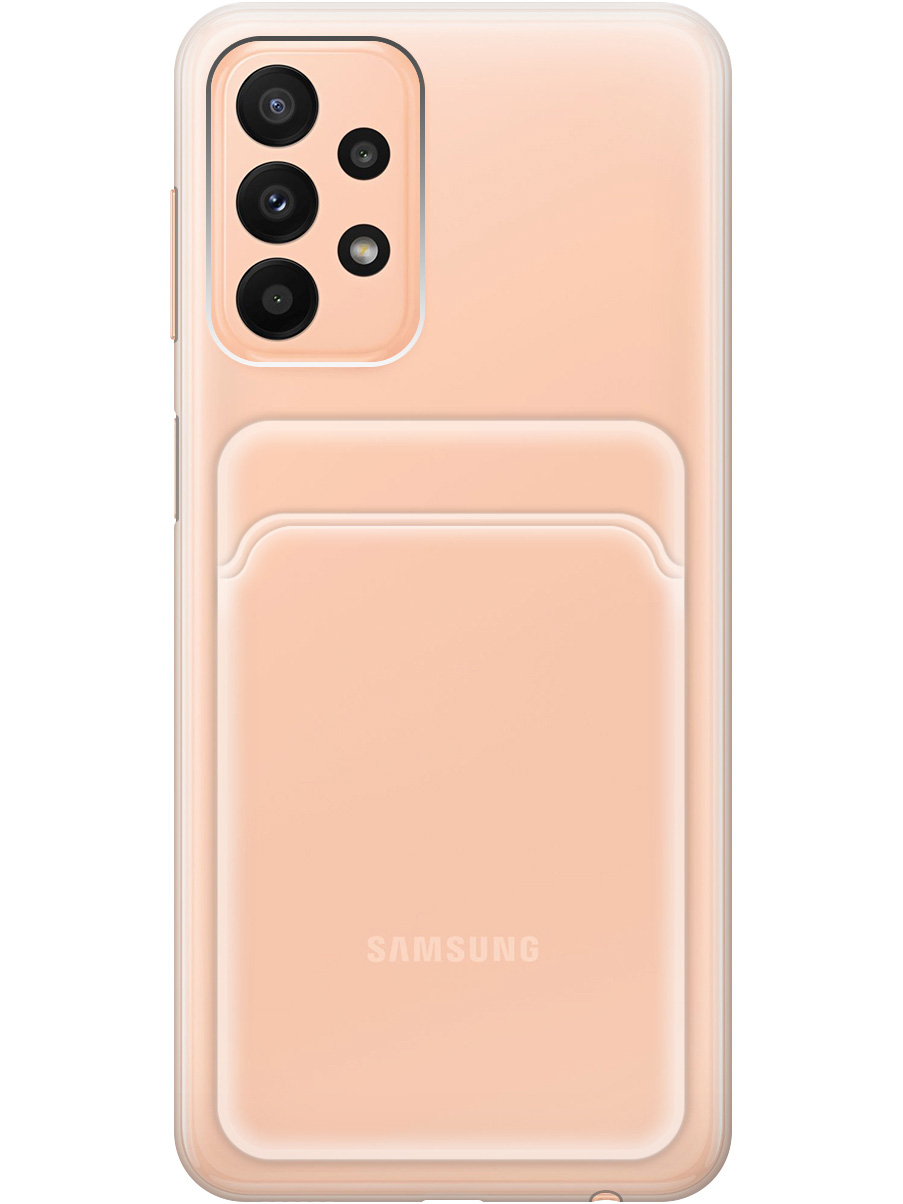 

Силиконовый чехол на Samsung Galaxy A23 4G прозрачный, 20012004