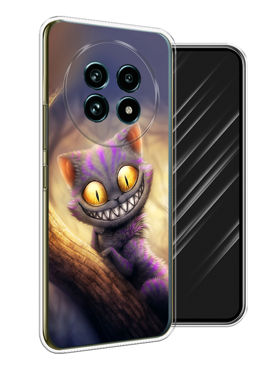 

Чехол Awog на Realme 13 Pro+/13 Pro "Cheshire Cat", Фиолетовый;желтый, 2518150-1