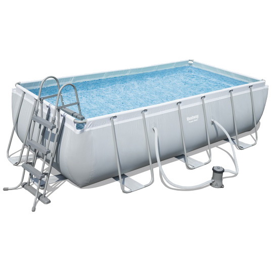 

Бассейн каркасный Bestway Rectangular Frame 811-163 404*201*100 см + 2 аксессуара (56441), Rectangular Frame