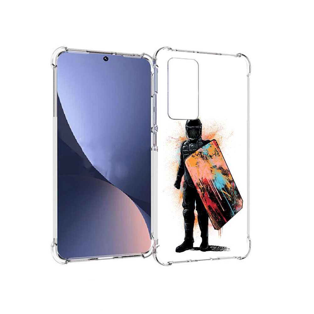 

Чехол MyPads Tocco для Xiaomi 12 солдат с красочным щитом (PT226952.288.614), Прозрачный, Tocco