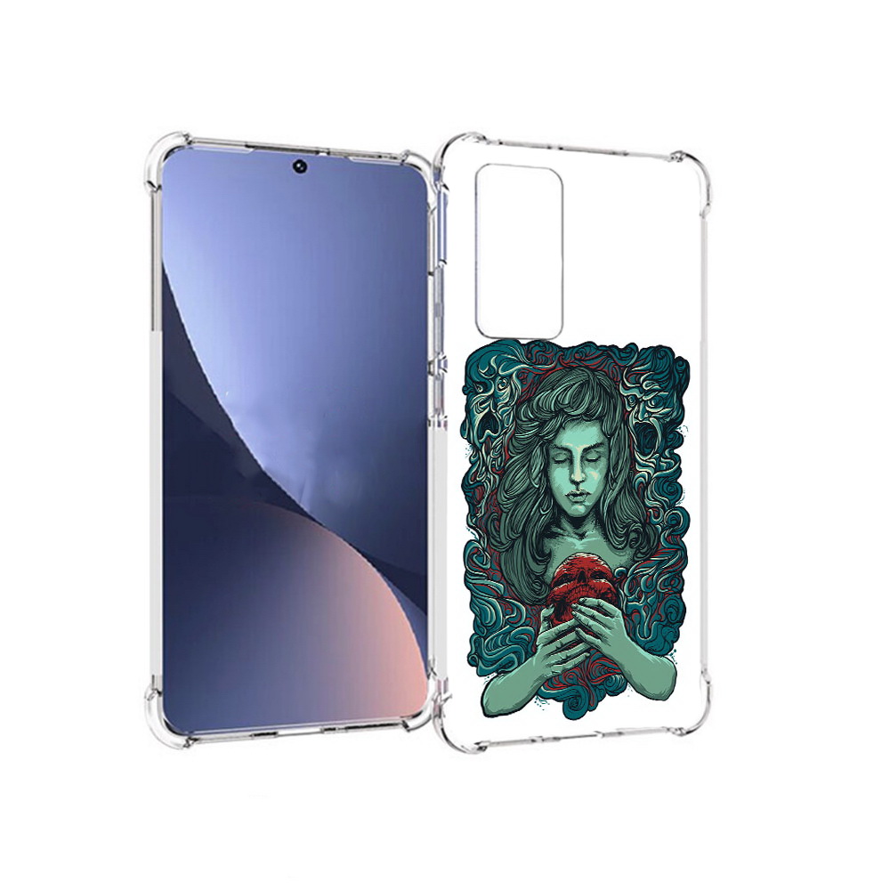 

Чехол MyPads Tocco для Xiaomi 12 спящая девушка (PT226952.288.619), Прозрачный, Tocco