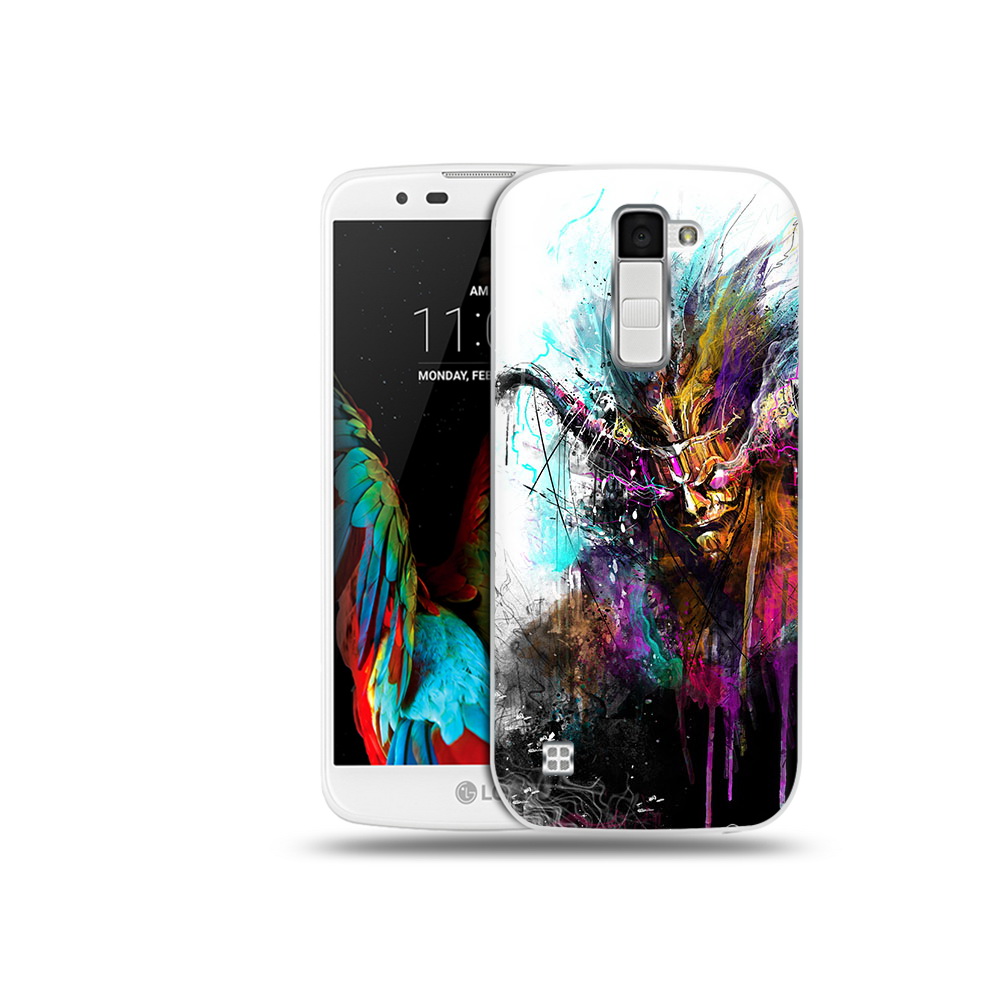 

Чехол MyPads Tocco для LG K10 яркий дьявол (PT30014.80.709), Прозрачный, Tocco