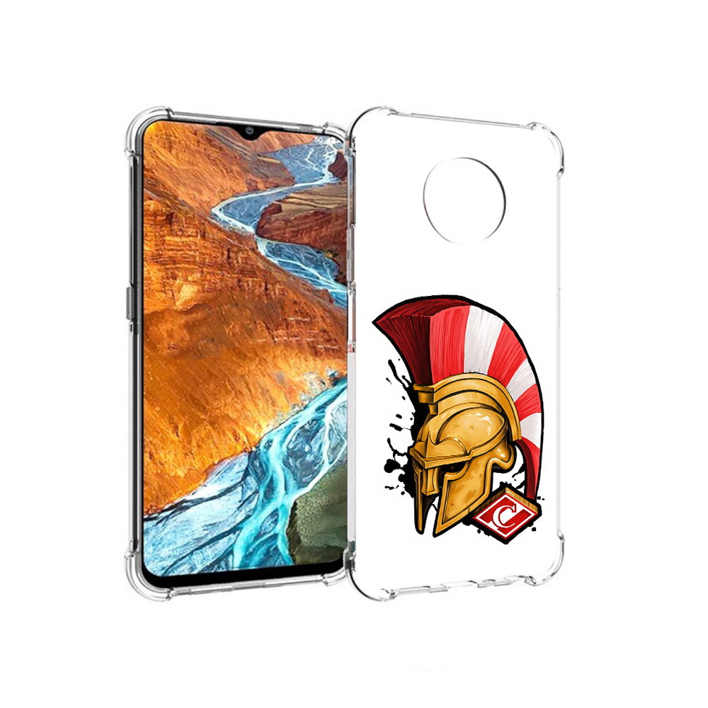 

Чехол MyPads Tocco для Nokia G300 ФК спартак шлем (PT224563.108.185), Прозрачный, Tocco