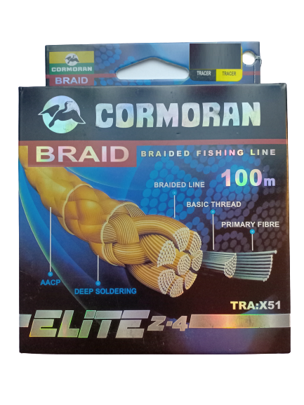 

Шнур плетеный CORMORAN JIN TAI серый 0.10 мм 7 кг, Cormoran Braid