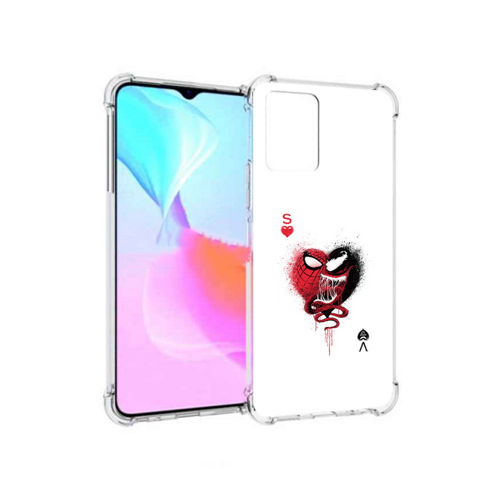 

Чехол MyPads Tocco для Vivo Y33s Веном (PT226981.417.41), Прозрачный, Tocco