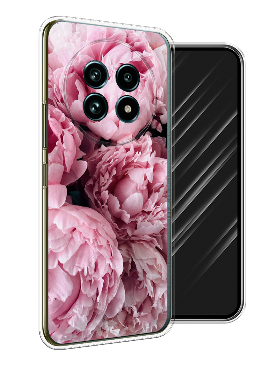 

Чехол Awog на Realme 13 Pro+/13 Pro "Нежные пионы", Розовый;черный;белый, 2518150-1