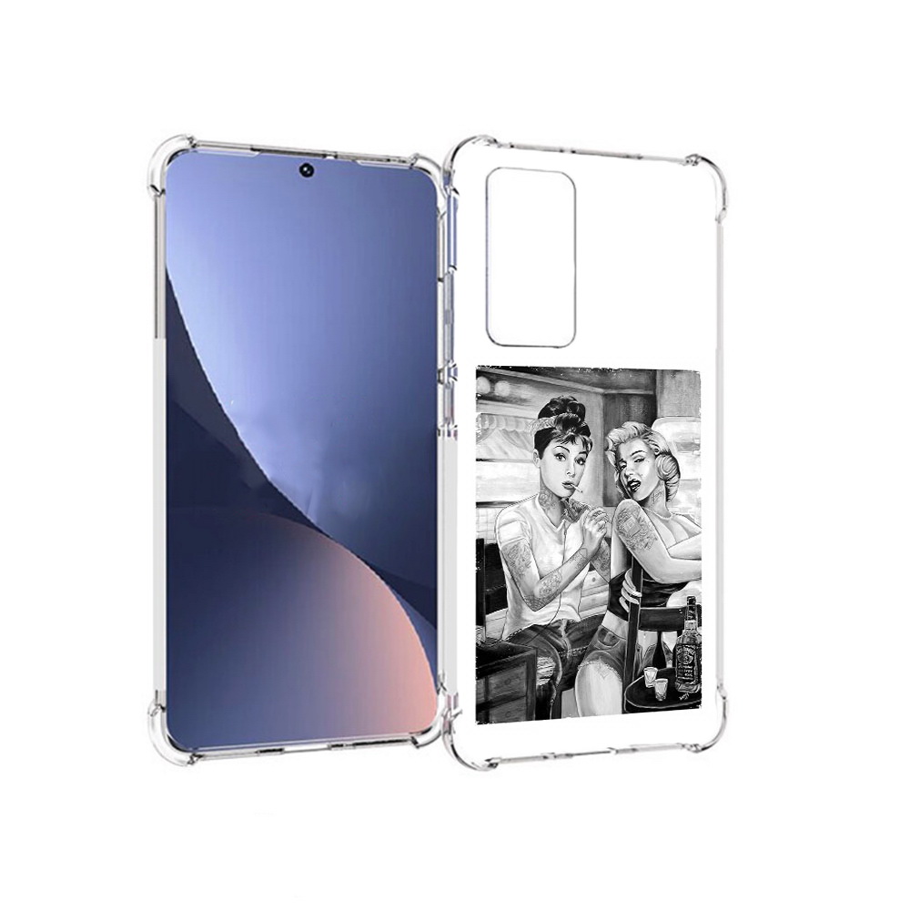 

Чехол MyPads Tocco для Xiaomi 12 тату мастер (PT226952.288.637), Прозрачный, Tocco